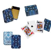 Baraja Poker Mosaico Arabesque 7x10 cm en Lata / In a Tin